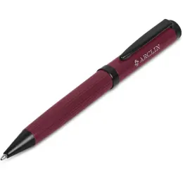 Serendipio Milestone Ball Pen Maroon Branded Image